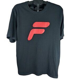 Fila Classic Tee XL F Logo Sport Performance Short Sleeve Stretch